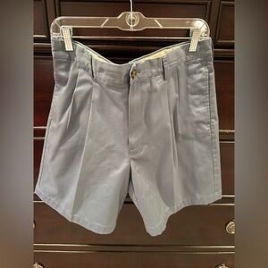 L.L. Bean Men's Blue Flat Front Shorts